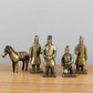 Miniature Alloy "Terracotta Warriors" Set