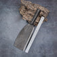 Chinese Traditional Hand-forged Kitchen Knife Chopper for Bones, Wood, Chicken