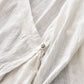 Li Ziqi Shop Buy Products Loose Cotton And Linen Retro Hanfu Long Section Shirt - Li Ziqi Fairy Style Clothes Hanfu Style 